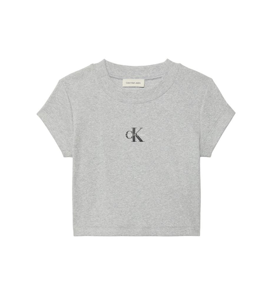 T-Shirts grau meliert