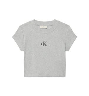 T-Shirts grau meliert