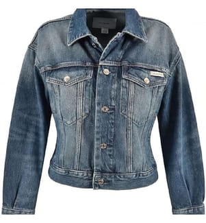Denimjacke der 90er Jahre - Blau