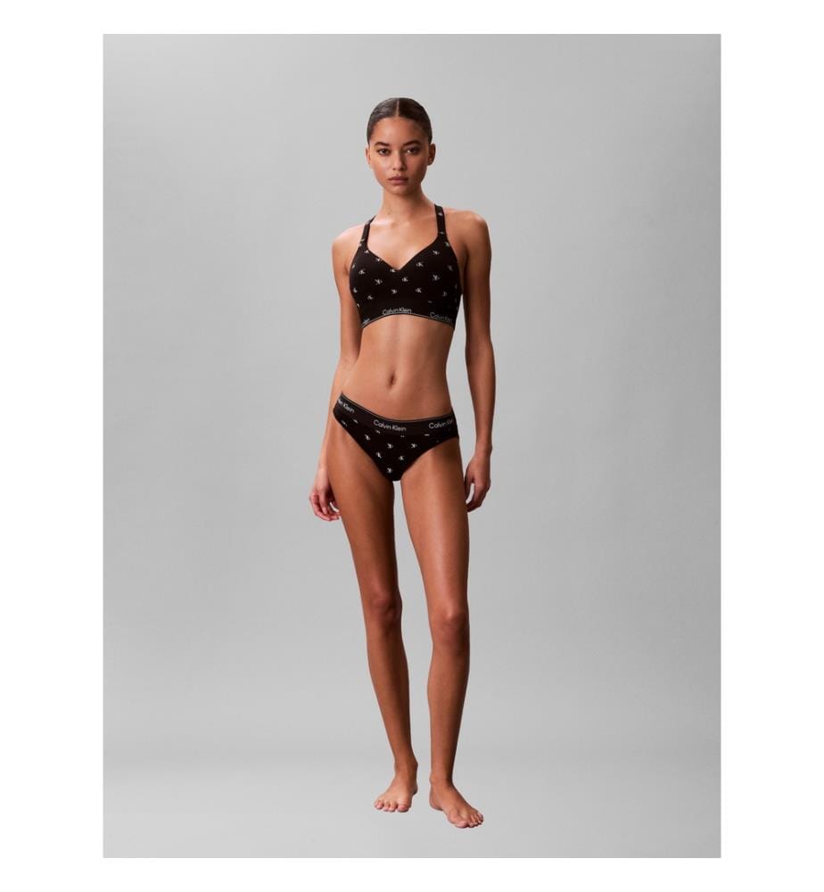 Bralette - Nero e beige