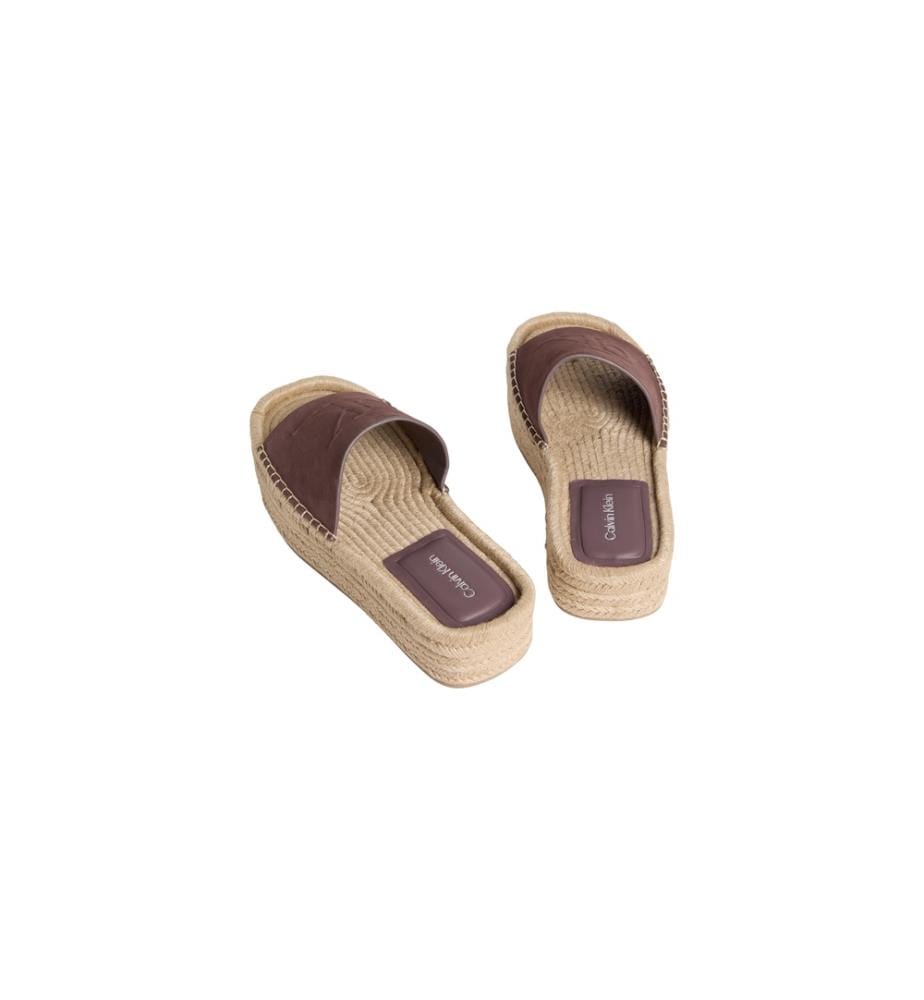 Mules Ebeth - Marrone scuro e beige