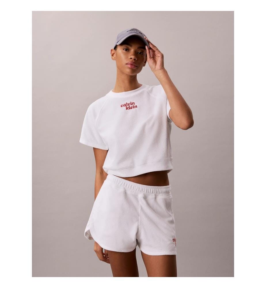Terry Cloth Top - White