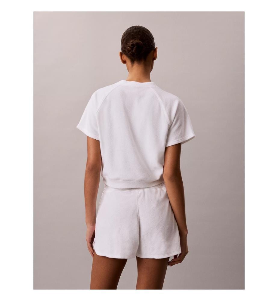 Terry Cloth Top - White