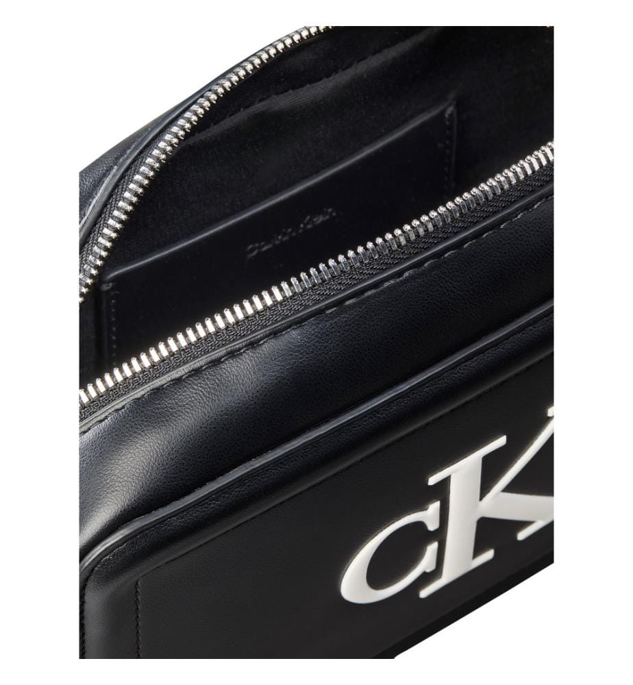 Kameratasche mit CK-Logo – Schwarz