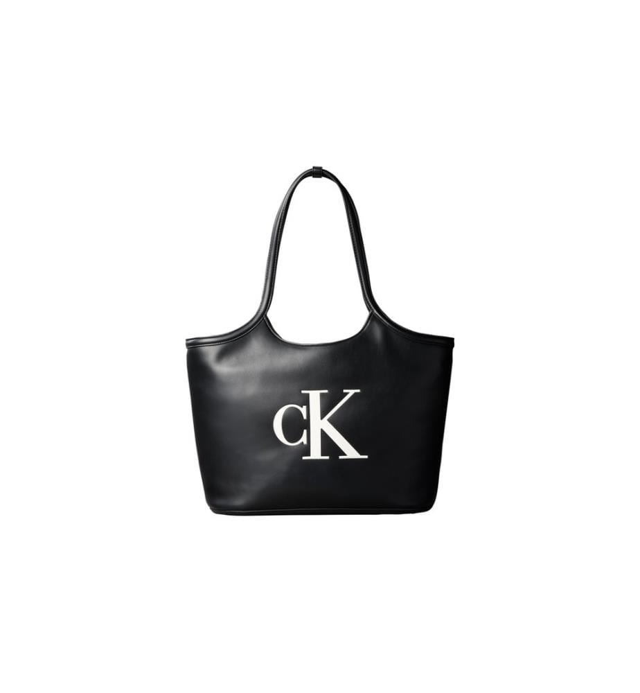 Einkaufstasche mit Logo – Schwarz