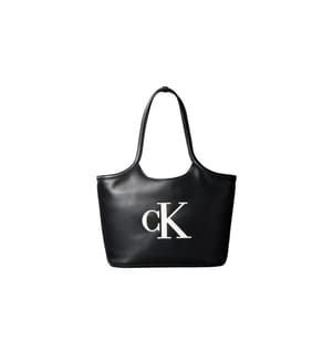 Einkaufstasche mit Logo – Schwarz
