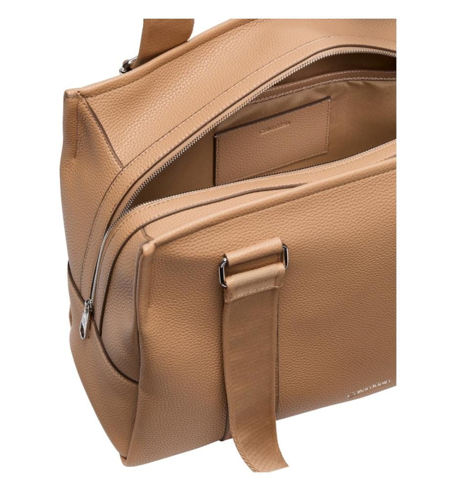 Tragetasche mit verstellbarem Schulterriemen – Beige
