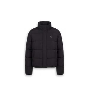 Kurze Steppjacke – Schwarz