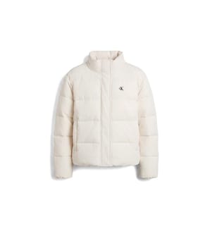 Kurze Steppjacke – Ecru
