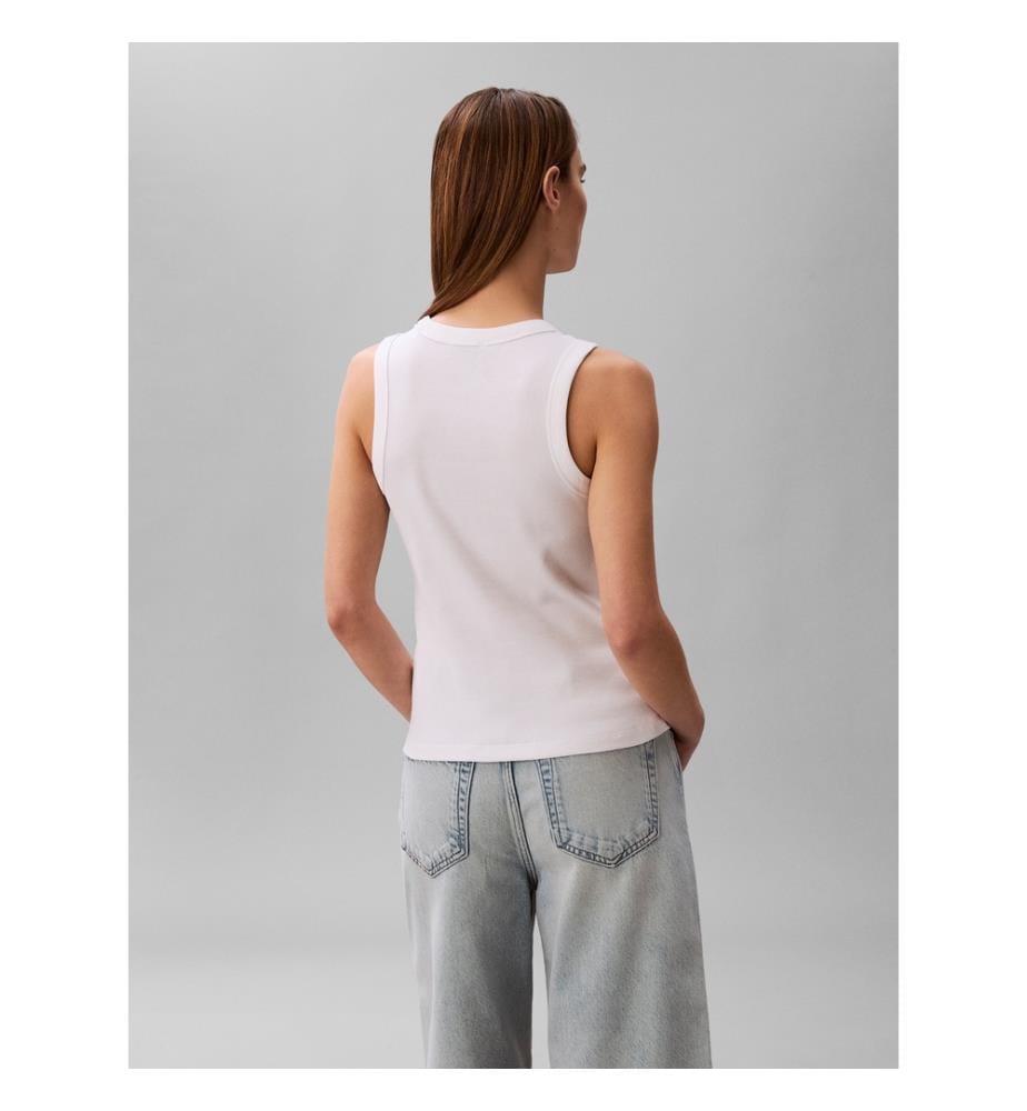 Monogram Tanktop - Weiss