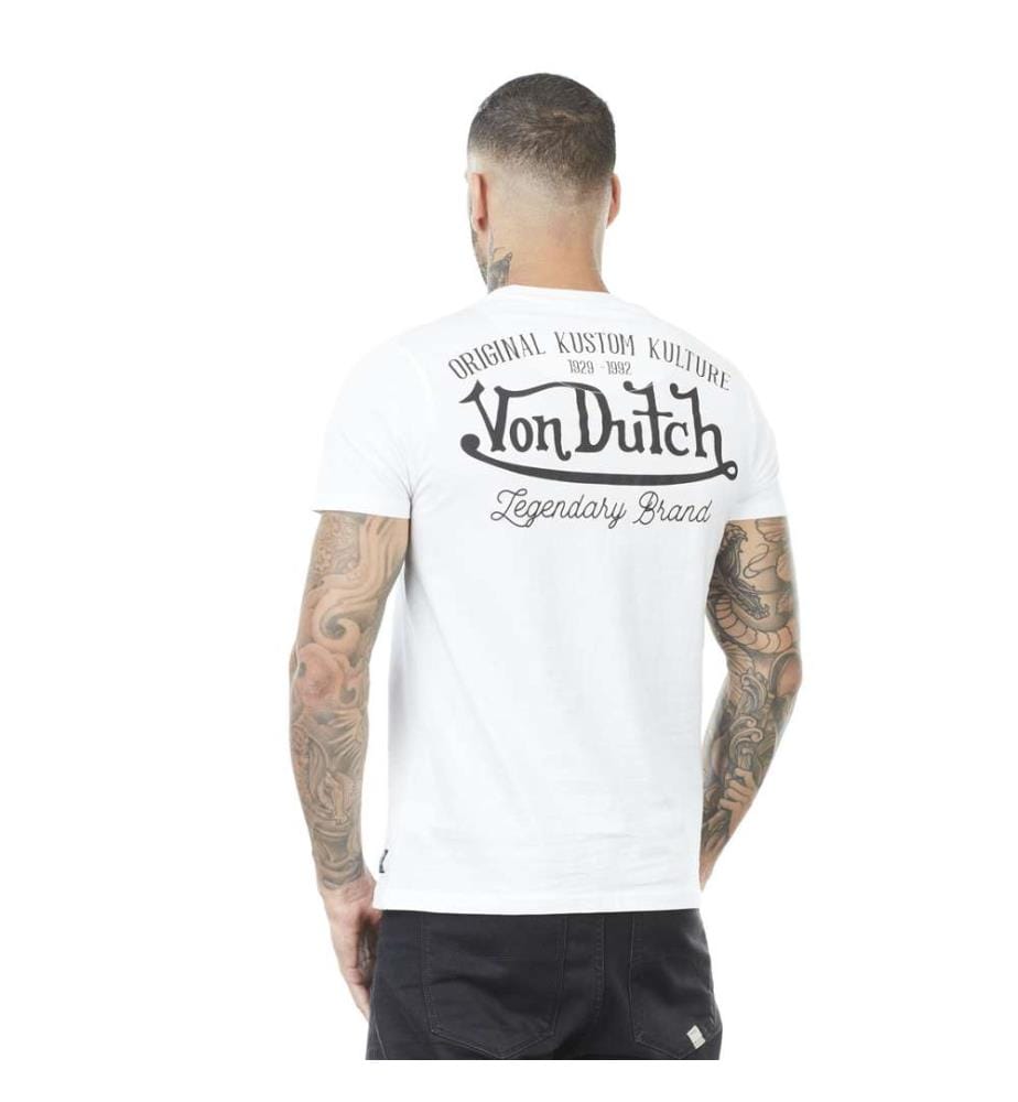 Eye Rundhalsausschnitt T-Shirt - Weiss