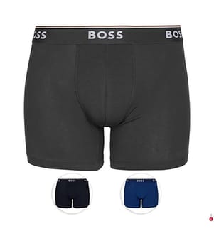 3er-Pack Boxershorts Trunk - 3 Farbtöne