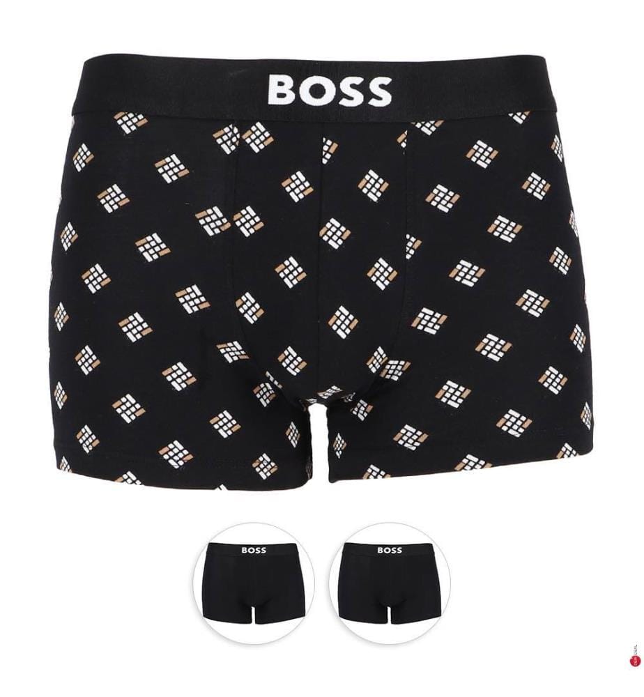 3er-Set Trunk-Unterhosen - Schwarz