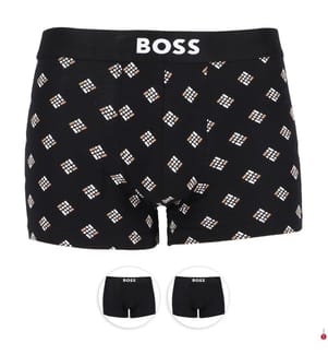 3er-Set Trunk-Unterhosen - Schwarz
