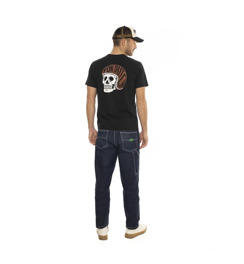 T-Shirts - Schwarz/Orange
