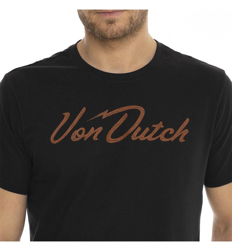 T-Shirts - Schwarz/Orange