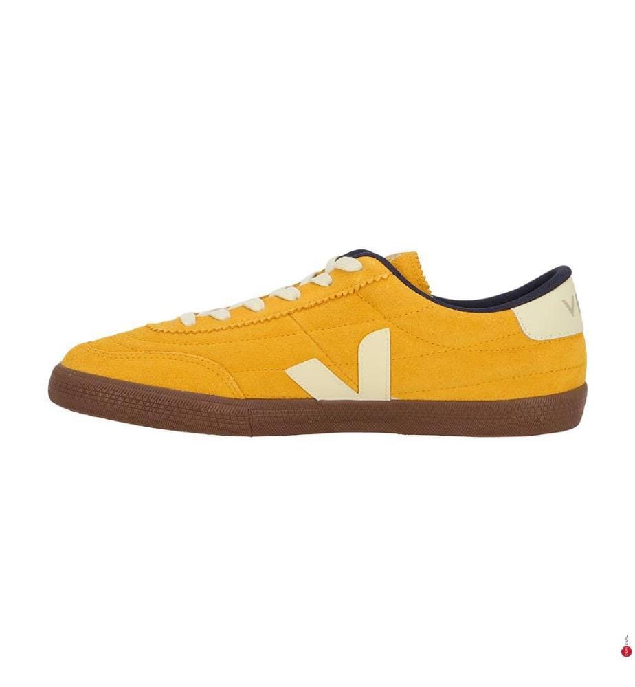 Scarpe da ginnastica Panenka con tomaia in pelle scamosciata - Zafferano Pierre Bark