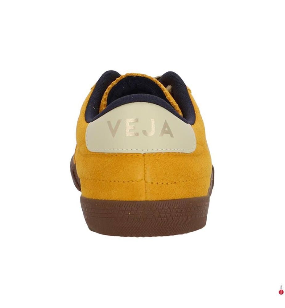 Scarpe da ginnastica Panenka con tomaia in pelle scamosciata - Zafferano Pierre Bark