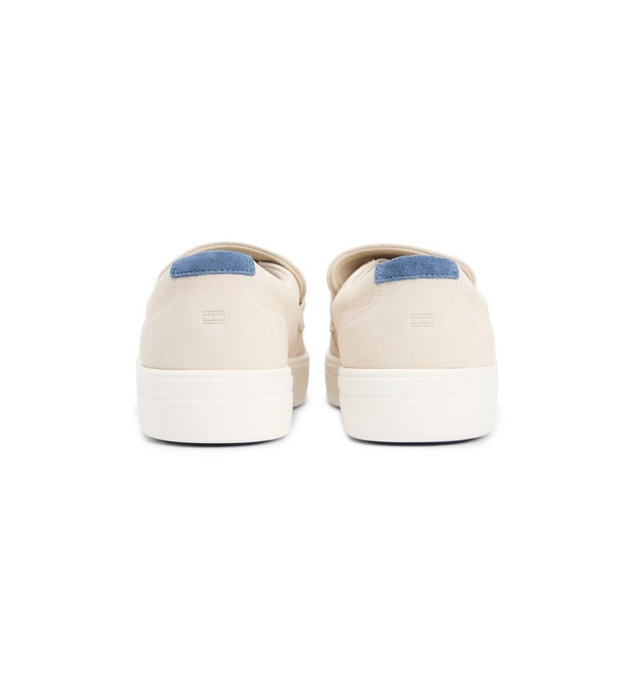 Lightweight Suede Hybrid Loafers - Light Beige