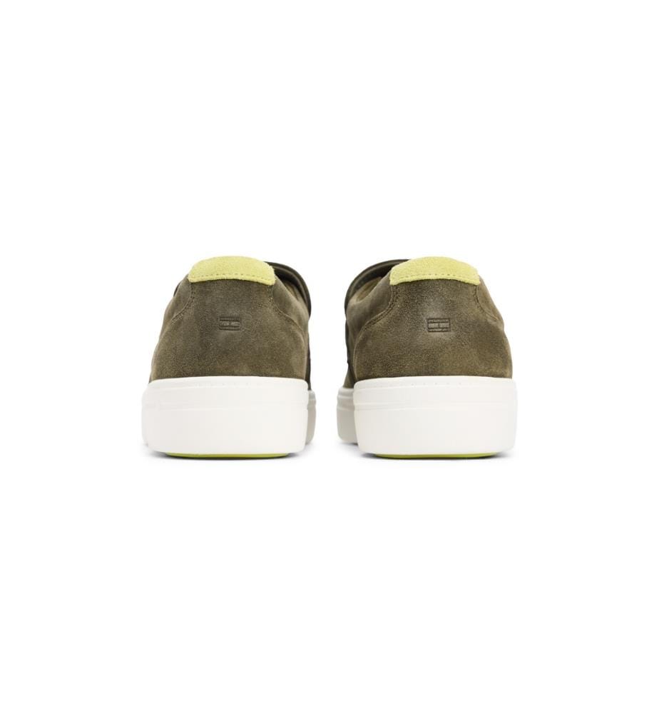 Lightweight Suede Hybrid Loafers - Khaki