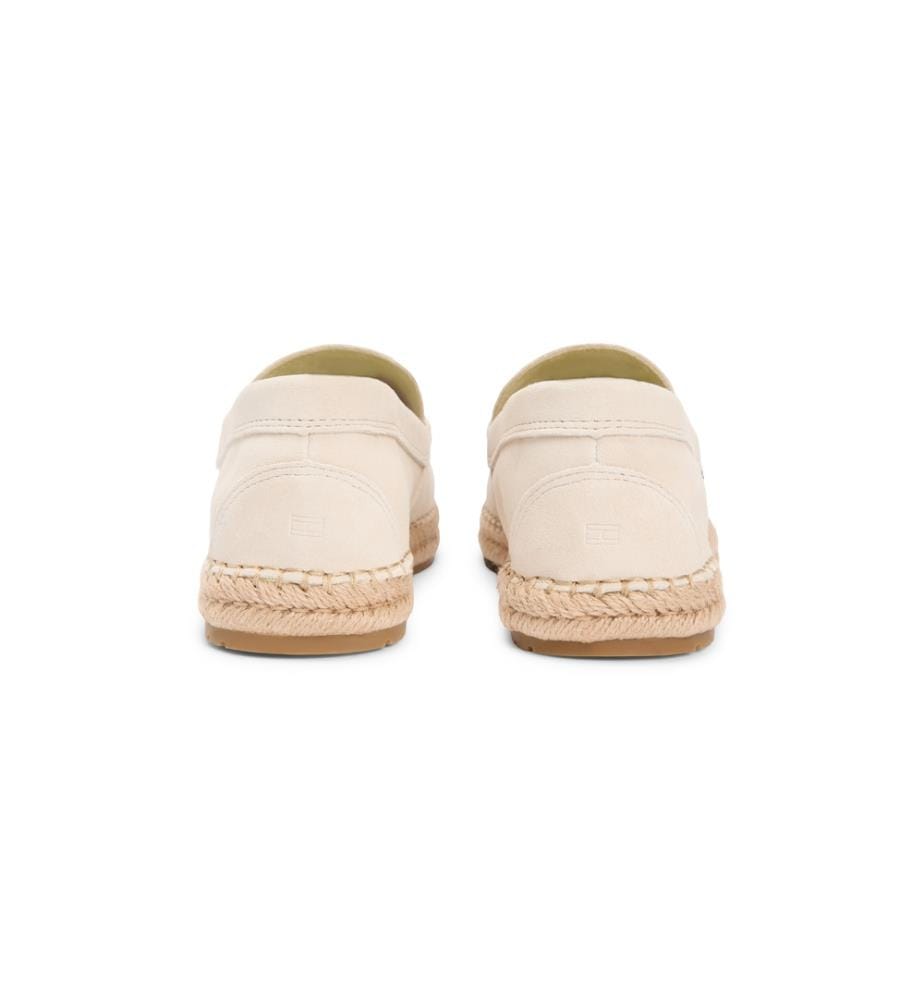 Espadrilles aus Wildleder - Hellbeige