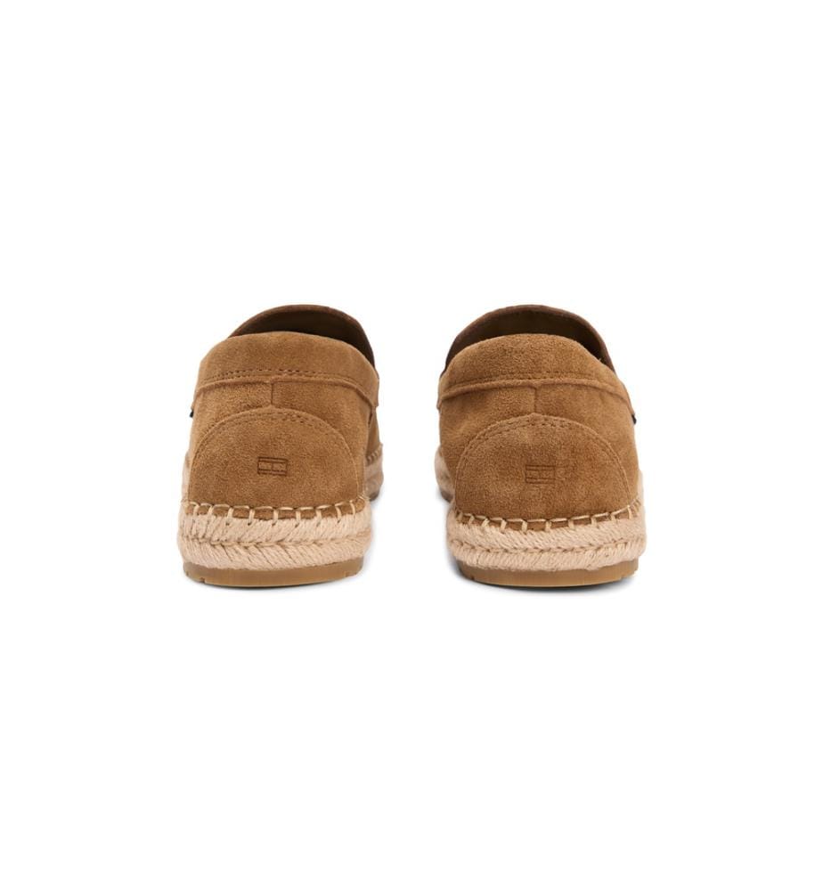 Flexible Hilfiger Espadrilles aus Leder - Braun