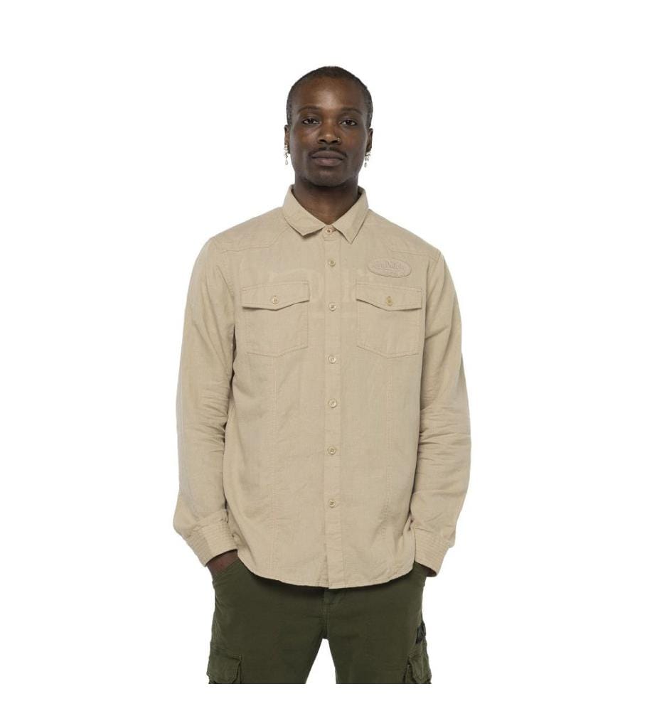 Cotton & Linen Shirt - Beige