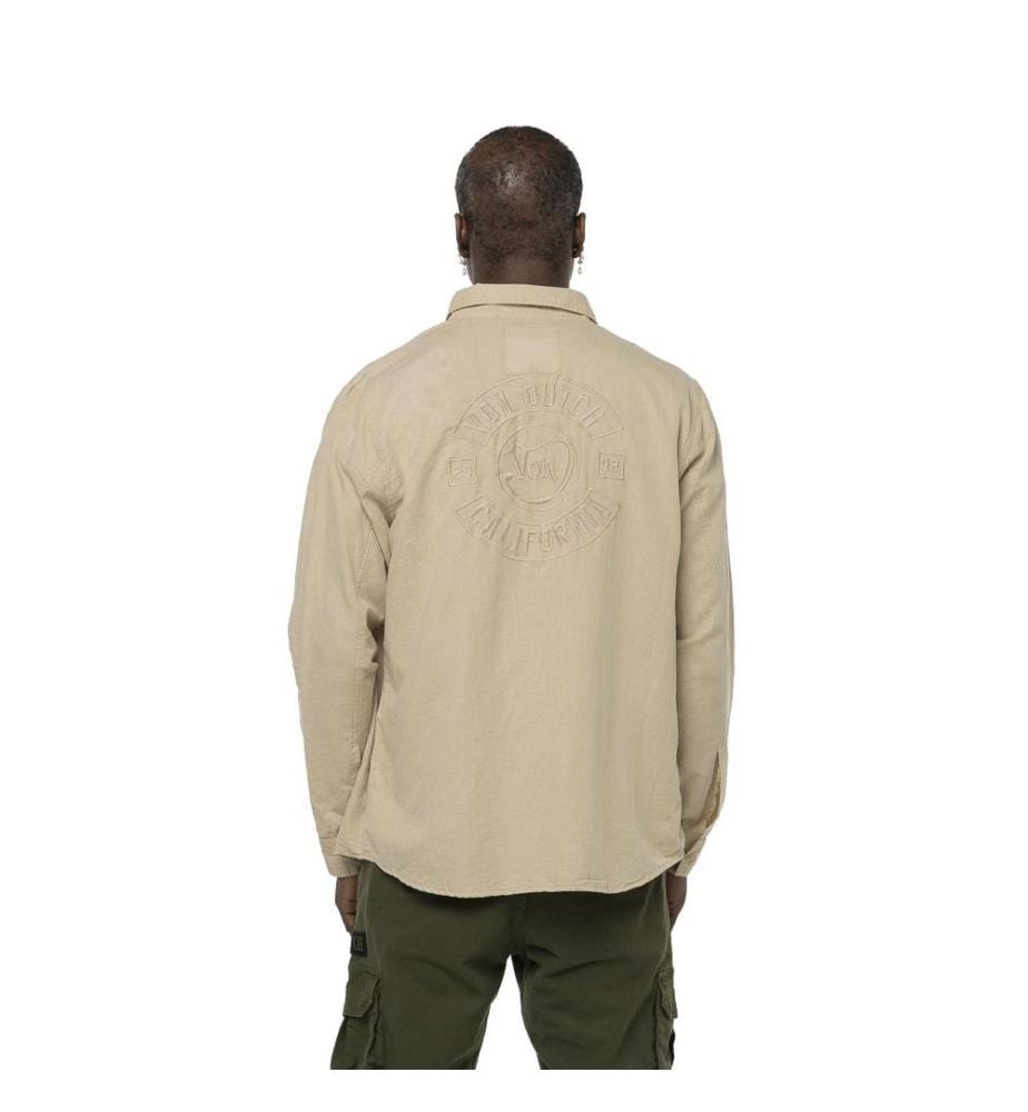 Cotton & Linen Shirt - Beige