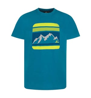 Reykir T-Shirt - Petrol/Limette
