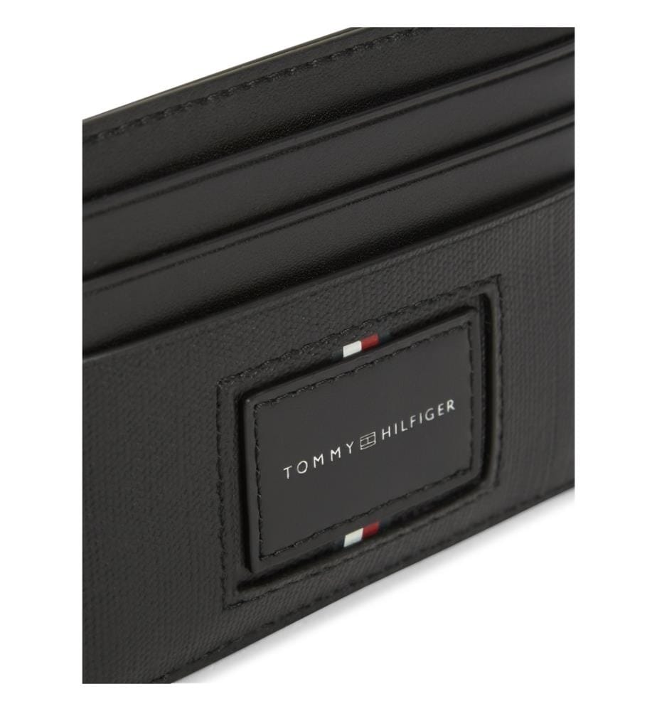 Portacarte Caviar Grain - Nero