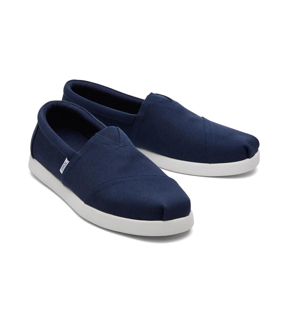 Alpargata Forward Recycled Cotton Canvas Espadrilles - Marine