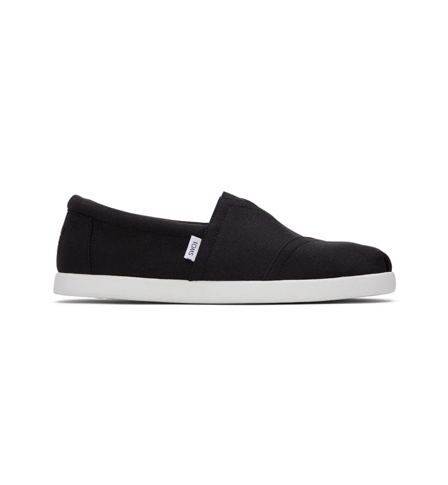 Alpargata Forward Recycled Cotton Canvas Espadrilles - Schwarz