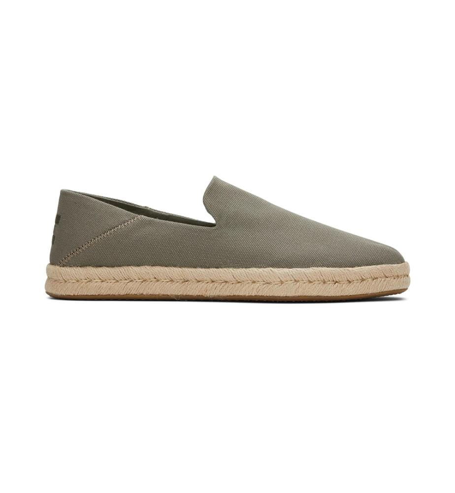 Santiago Espadrilles aus recycelter Baumwolle - Khaki