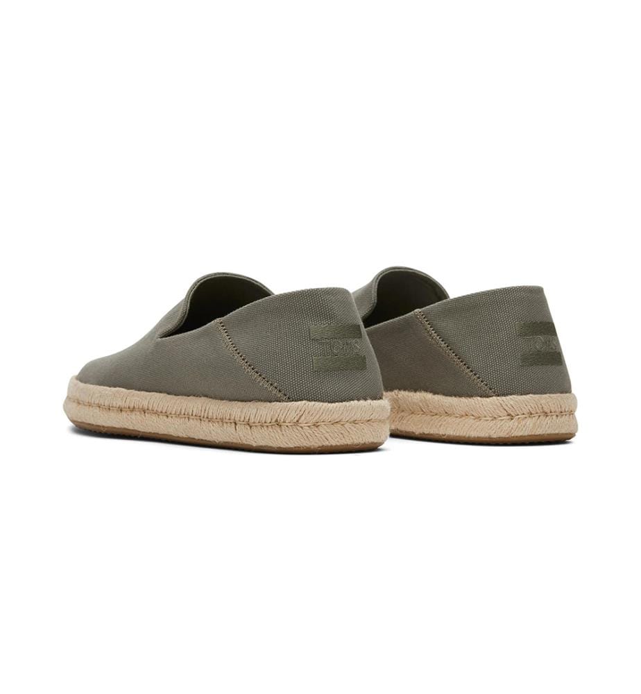 Santiago Espadrilles aus recycelter Baumwolle - Khaki
