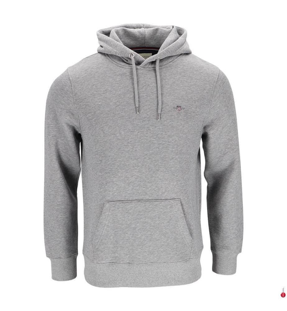 Hoodieshirt Shield - Grau