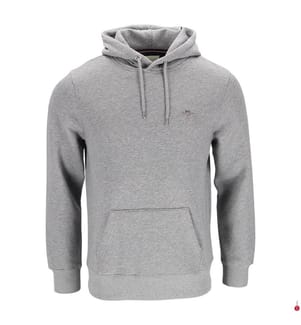 Hoodieshirt Shield - Grau