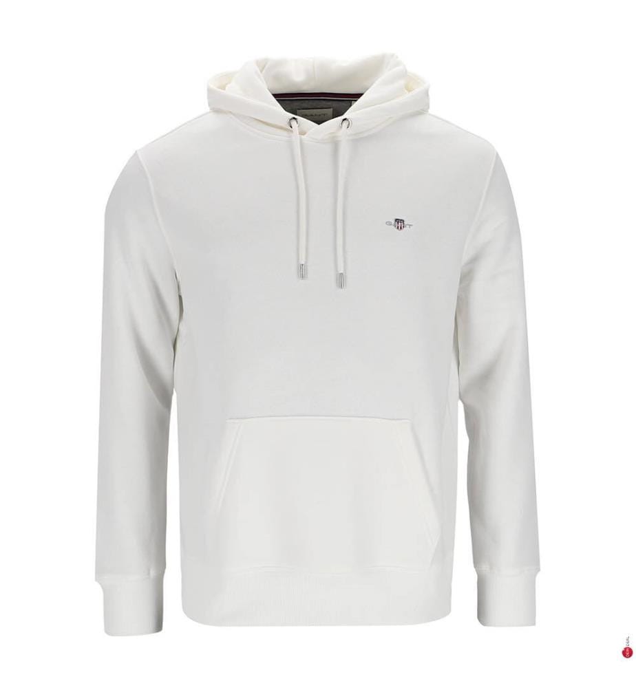 Hoodieshirt Shield - Weiss