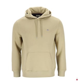 Hoodieshirt Shield - Beige