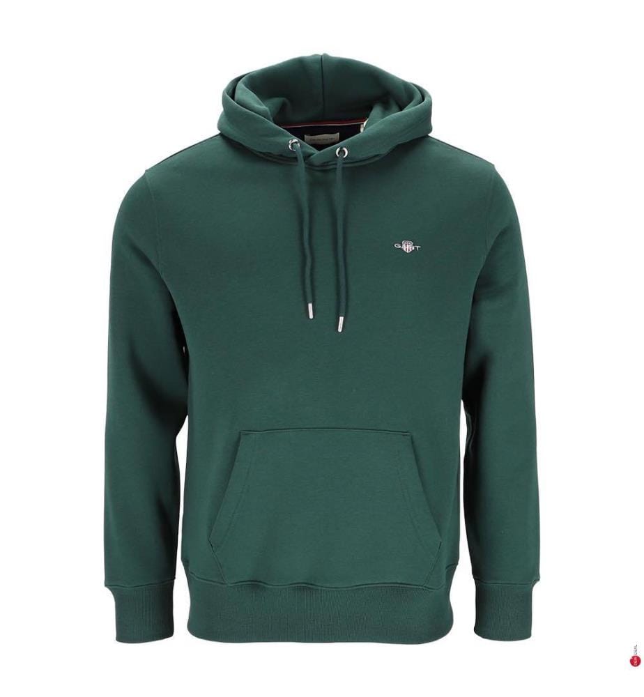 Hoodieshirt Shield - Grün