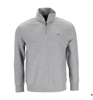 Sweatshirt Shield - Grau