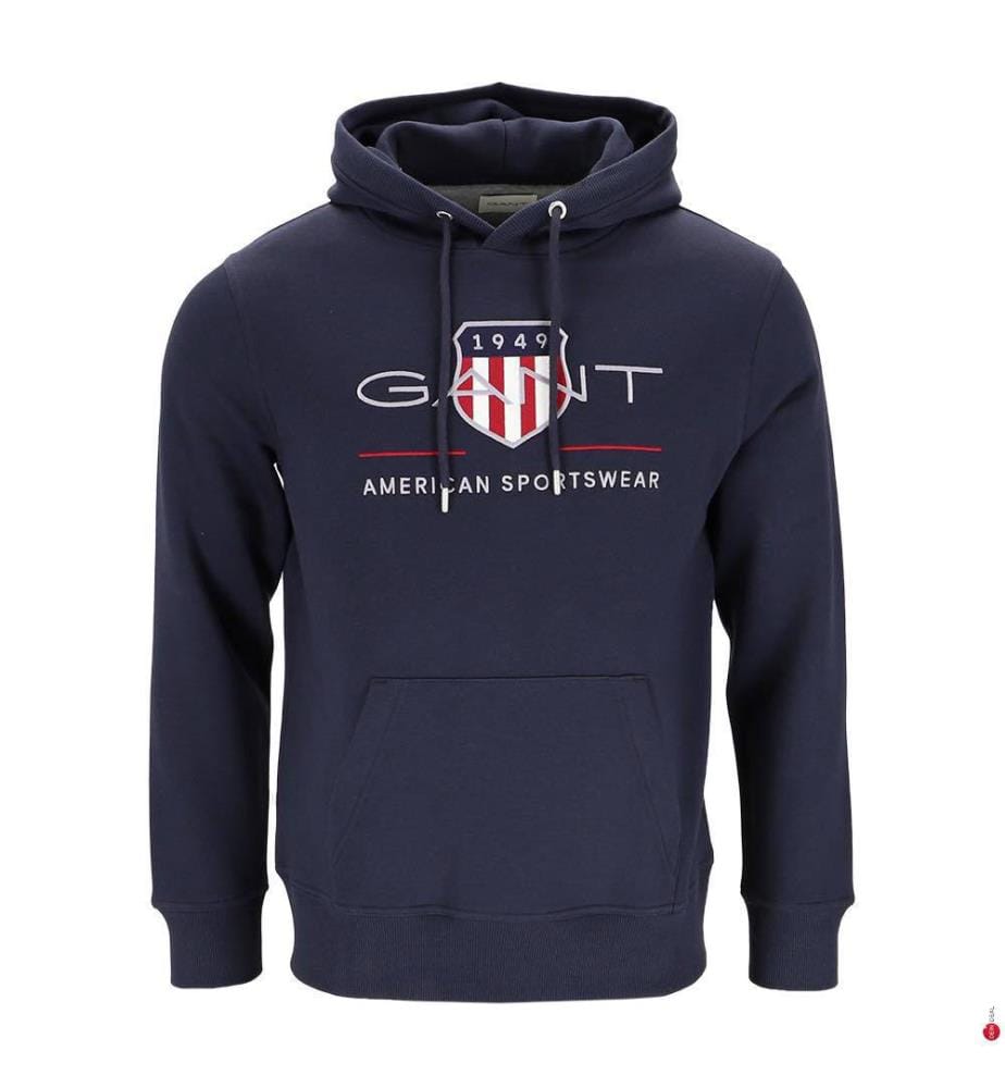 Archive Shield Hoodieshirt - Dunkelblau