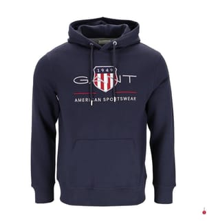 Archive Shield Hoodieshirt - Dunkelblau