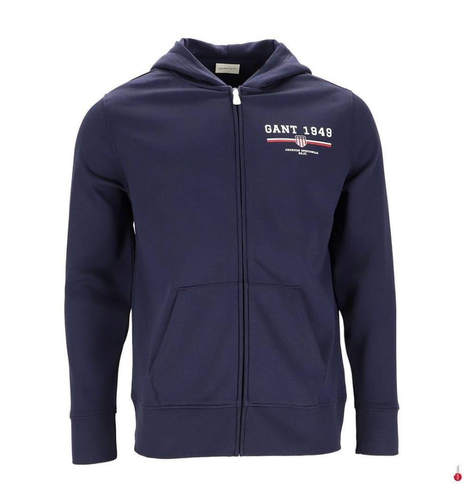 Hoodie Graphic - Bleu Foncé