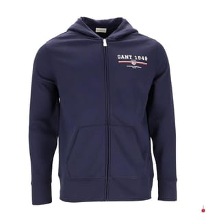 Graphic Hoodie - Dunkelblau