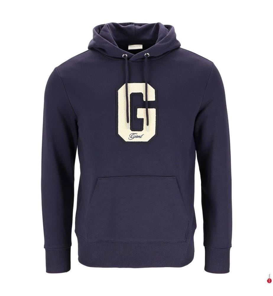 Hoodieshirt Badge Hoodie - Dunkelblau