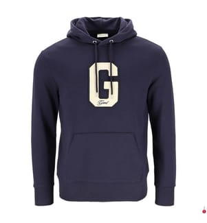 Hoodieshirt Badge Hoodie - Dunkelblau