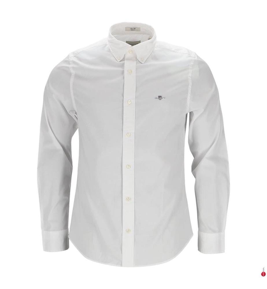 Classic Slim Hemd - Weiss