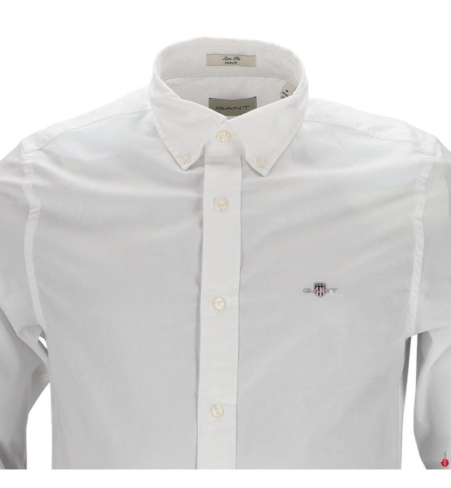 Classic Slim Hemd - Weiss