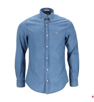 Hemd Slim - Blau