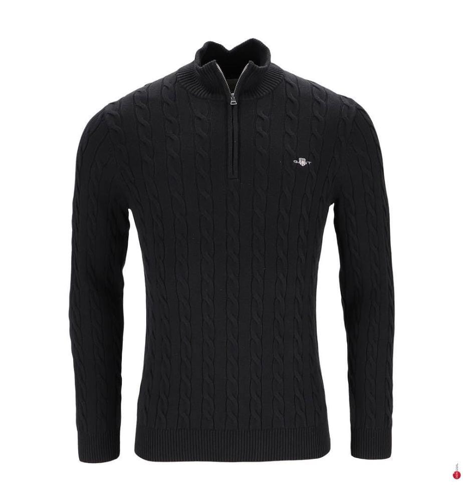 Twisted Pullover - Schwarz